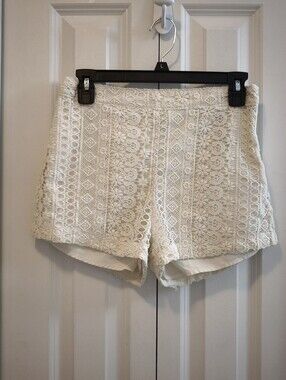 Hollister Co Shorts Cream/Off White